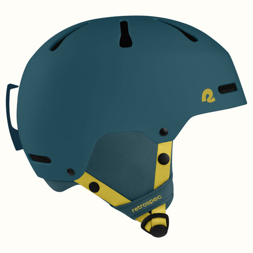 Vist Large View of Product Image Which is New Retrospec Comstock Youth Snow Helmet OS-Matte Superior Blue