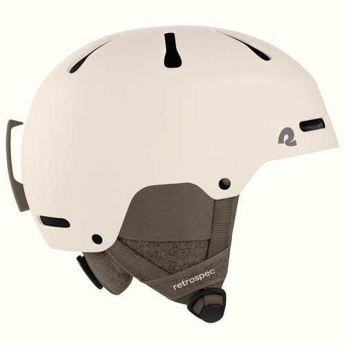 Vist Large View of Product Image Which is New Retrospec Comstock Snow Helmet M/L- Matte Eggshell