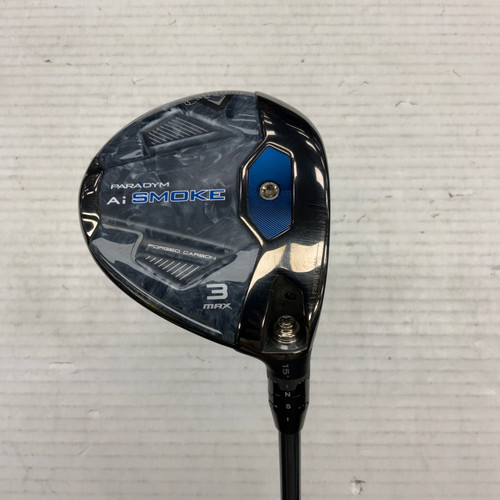 Vist Large View of Product Image Which is Used Callaway PARADYM AI SMOKE MAX Mens Fairway Wood RH 3 Wood
