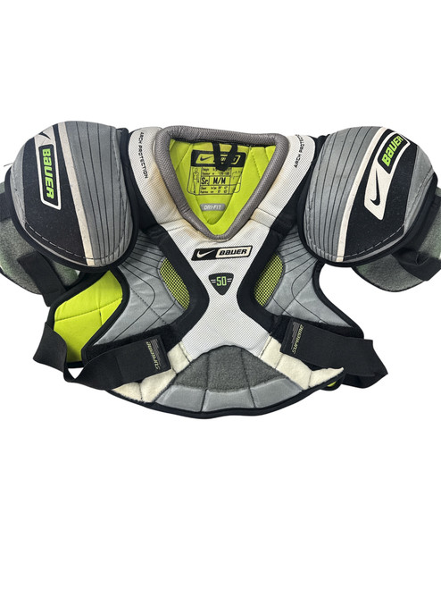Vist Large View of Product Image Which is Used Nike BAUER Senior Shoulder Pads MD