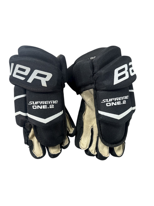 Vist Large View of Product Image Which is Used Bauer SUPREME ONE 2 Senior Gloves Black 11"