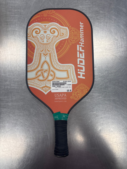 Used PADDLE CANDY SUGAR SKULL Pickleball Racquet Black 10558-S000242909 Vist Large View of Product Image Which is Used PADDLE CANDY SUGAR SKULL Pickleball Racquet Black