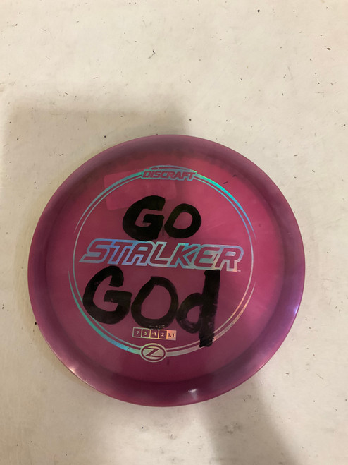 Vist Large View of Product Image Which is Used Discraft STALKER Disc Golf Driver Maroon