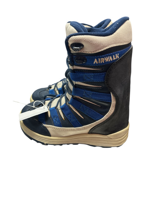 Vist Large View of Product Image Which is Used Airwalk Boys Snowboard Boots Navy Blue Junior 05