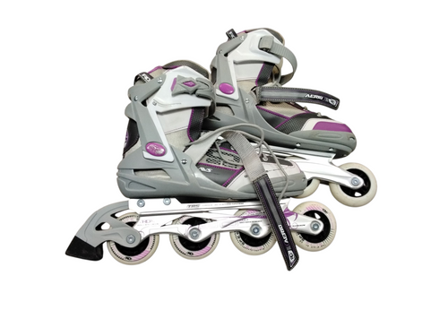 Vist Large View of Product Image Which is Used RollerDerby Q60 Senior Aggressive Skates Grey Senior 9