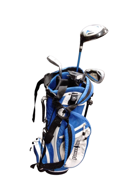 Vist Large View of Product Image Which is Used Powerbilt JR Jr Package Set RH Royal Blue 5 Piece