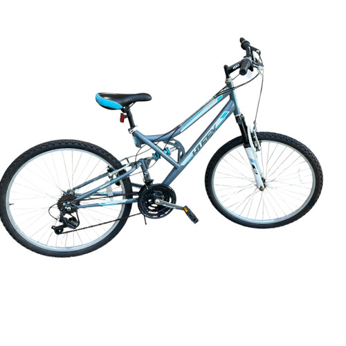 Vist Large View of Product Image Which is Used Huffy TRAIL RUNNER Mountain Bike Womens Grey 38-42cm - 15-16" - SM Frame