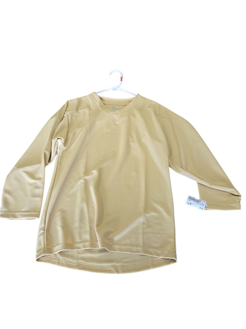 Vist Large View of Product Image Which is Used Champro YOUTH PRACTICE JERSEY Hockey Practice Jersey Vegas Gold MD