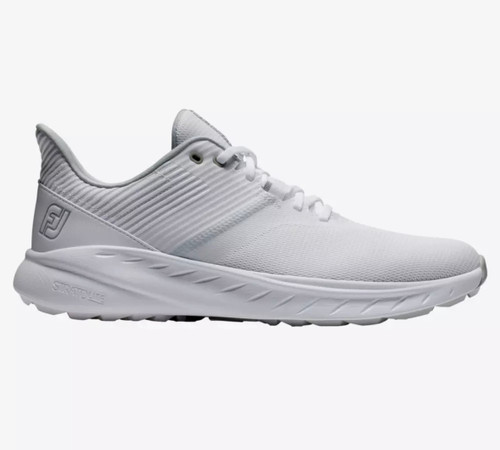 Vist Large View of Product Image Which is Used Foot Joy Mens Golf Shoes White Senior 11.5