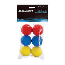 Vist Large View of Product Image Which is New Bauer Mini Foam Ball 6pk
