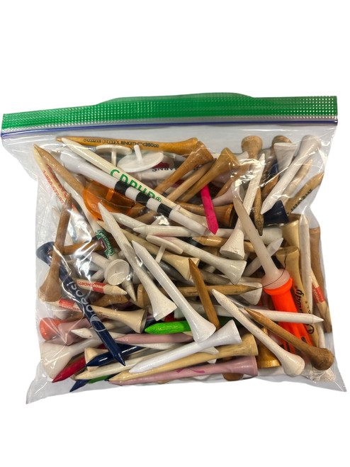 Vist Large View of Product Image Which is Used MIXED BAG OF TEES Golf Accessory