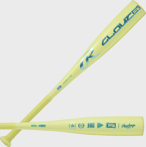 Vist Large View of Product Image Which is New 2026 Rawlings Clout Ai RJB6C11 Junior Big Barrel 26" 15oz -11 USSSA 2 5/8" Baseball Bat 26/15 