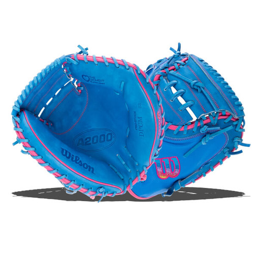 Vist Large View of Product Image Which is Wilson A2000 Autism Speaks DPCM 33" Baseball Catcher's Mitt: WBW10210733