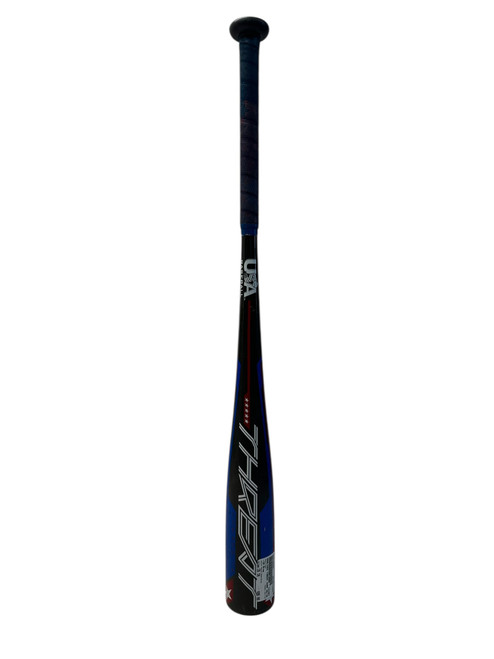 Vist Large View of Product Image Which is Used Rawlings US1T12 BB/SB USA 2 5/8 Bat Royal/Red/Grey 28"