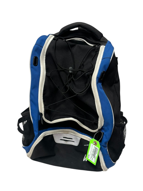 Vist Large View of Product Image Which is Used WOLT BASEBALL BACKPACK Black And Royal Blue
