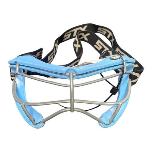 Vist Large View of Product Image Which is Used STX Lacrosse Facial Protect Royal Blue Senior