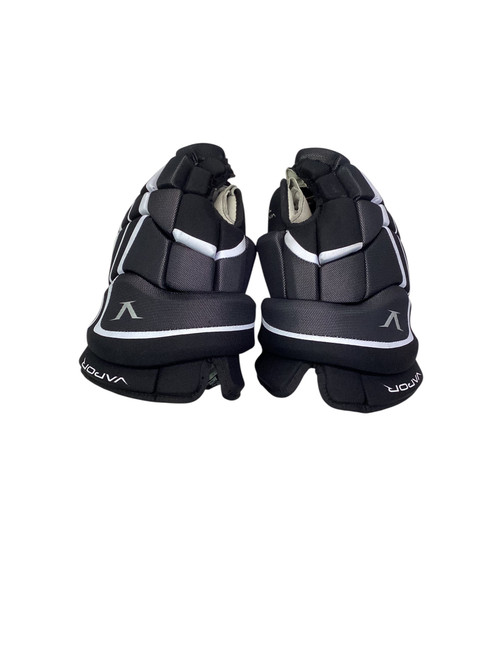 Vist Large View of Product Image Which is Used Bauer NIKE VAPOR V 15 INCH Senior Gloves Black 15"