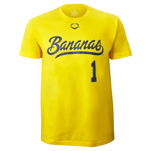 Vist Large View of Product Image Which is New SAV BANANAS TEE YELW YXL