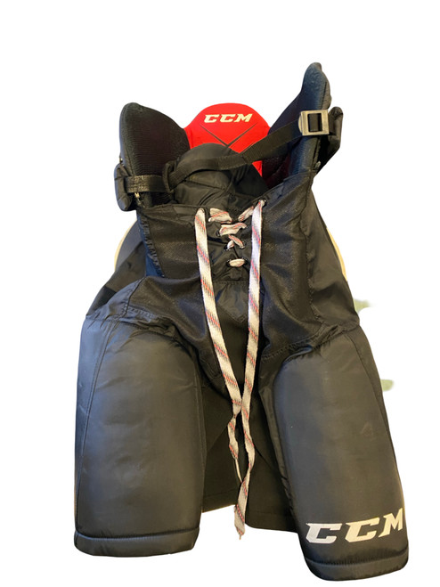 Vist Large View of Product Image Which is Used CCM QLT Senior Pant Black SM