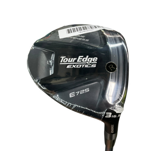 New Tour Edge EXOTICS E725 Mens Fairway Wood RH 3 Wood 11484-S000290395 Vist Large View of Product Image Which is New Tour Edge EXOTICS E725 Mens Fairway Wood RH 3 Wood