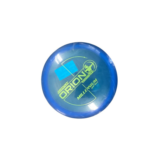 Vist Large View of Product Image Which is Used Innova PLATINIUM ORION Disc Golf Mid Range Royal Blue