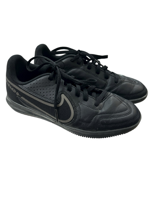 Vist Large View of Product Image Which is Used Nike TIEMPO INDOOR SHOES 3 Soccer Indoor Shoes Black Junior 03