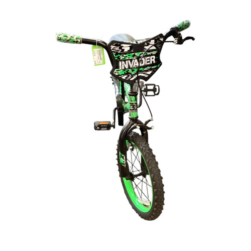 Vist Large View of Product Image Which is Used Dynacraft INVADER Training Wheel Bike Boys Black 14"