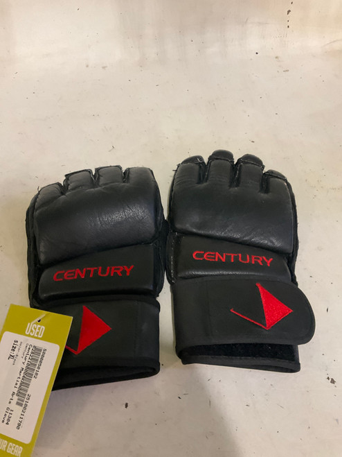Vist Large View of Product Image Which is Used Century Martial Arts Gloves Black XL