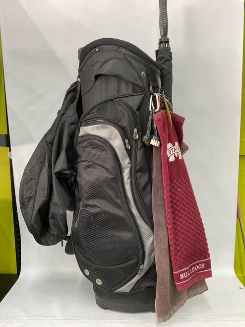 Vist Large View of Product Image Which is Used MG Golf GOLF BAG Mens Stand Bag Black