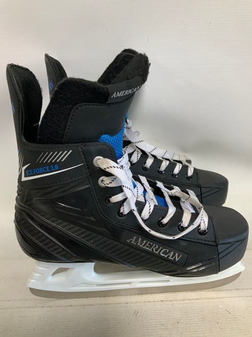 Vist Large View of Product Image Which is Used American Athletic ICE FORCE 2.0 Senior Hockey Skate Senior 10