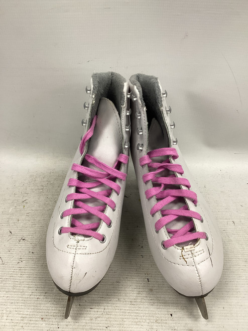 Vist Large View of Product Image Which is Used Lake Placid MILAN 6000 WomensFigure Skate White Senior 5