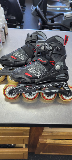 Vist Large View of Product Image Which is Used Bladerunner 1-4 Junior Rec Fitness Skates Black Adjustable