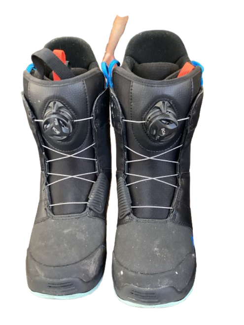 Vist Large View of Product Image Which is Used Burton PROGRESSION BOA Womens Snowboard Boots Black Senior 7.5