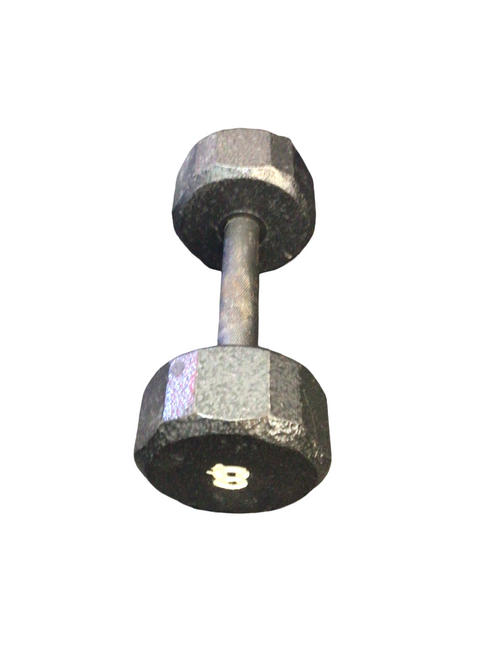 Vist Large View of Product Image Which is Used Hex Dumbbell (Each) 8 lb