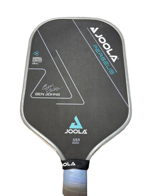 Vist Large View of Product Image Which is Used JOOLA PERSEUS 16MM BEN JONES Pickleball Racquet Black