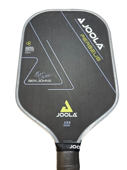 Vist Large View of Product Image Which is Used JOOLA PERSEUS 14MM BEN JOHNS Pickleball Racquet Black