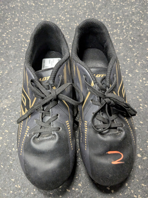 Vist Large View of Product Image Which is Used Lotto SWIFT SPEED Soccer Cleats Black Junior 02