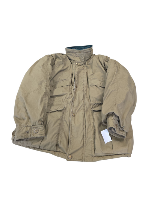 Vist Large View of Product Image Which is Used MIGHTY MAC JACKET Outerwear Heavy Jacket M Tan LG