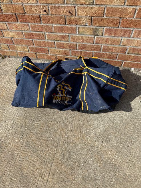 Vist Large View of Product Image Which is Used Kobe WILDCATS SR Sr Hockey Carry Navy Blue