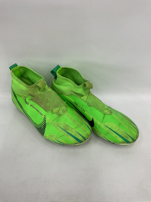 Vist Large View of Product Image Which is Used Nike Soccer Cleats Neon Green Senior 5.5