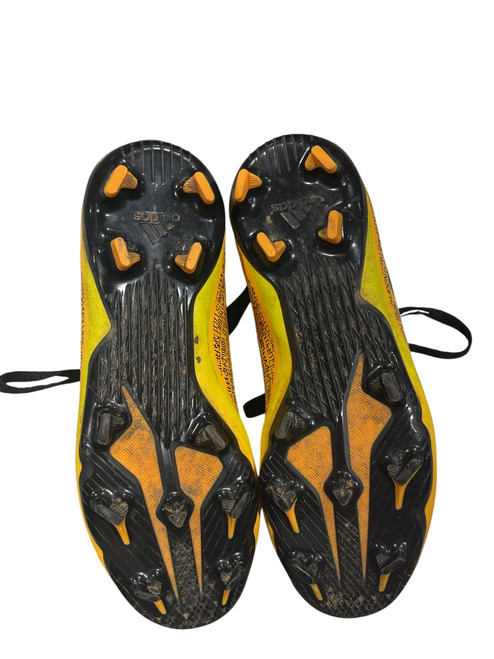 Vist Large View of Product Image Which is Used Adidas Soccer Cleats Yellow Junior 03