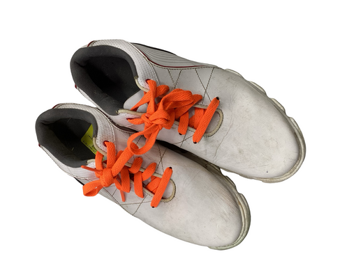 Vist Large View of Product Image Which is Used Foot Joy Jr Golf Shoes White Junior 04