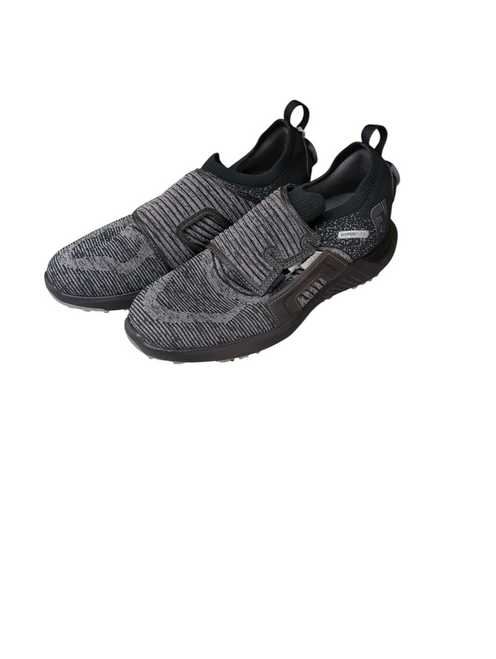 Vist Large View of Product Image Which is Used Foot Joy Mens Golf Shoes Black Senior 8.5