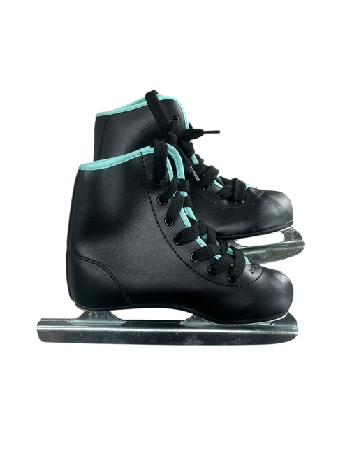 Vist Large View of Product Image Which is Used FIGURE SKATE Girls Figure Skate Black Youth 11.0