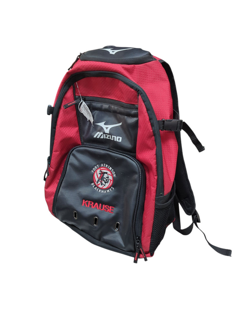 Vist Large View of Product Image Which is Used Mizuno MIZUNO BACKPACK BB/SB Player Backpack White