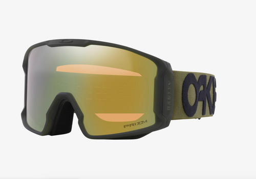Vist Large View of Product Image Which is The renamed Oakley Line Miner L Goggles are designed to sit closer to the face than any previous model, so you get unparalleled downward and peripheral vision. Plus, they're fully helmet compatible and feature discreet frame notches at the temples for compatibility with most prescription eyewear. Add Oakley's Prizm™ technology (in select colorways) and you've got yourself a goggle that provides Oakley's seamless mix of superior performance and effortless style.