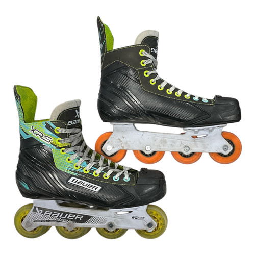 Vist Large View of Product Image Which is Used Bauer Roller Hockey Skates Black Senior 9