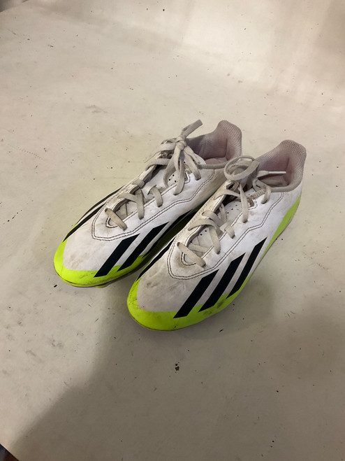 Vist Large View of Product Image Which is Used Adidas Soccer Cleats Yellow Senior 5