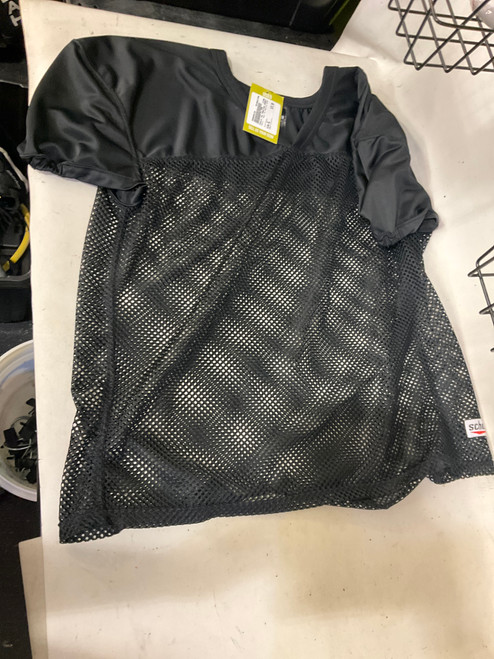 Vist Large View of Product Image Which is Used Schutt YXL PRACTICE JERSEY FB Top Youth Black XL