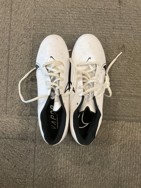 Vist Large View of Product Image Which is Used Nike Adult FB Cleats White Senior 9